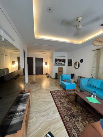 Living Room in 4 BHK Apartment at Shapoorji Pallonji Joyville Phase 2, Sector 102 – for Rent