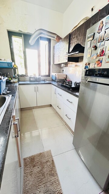 Kitchen in 2 BHK Builder Floor at M3M Atrium, Sector 57 – for Rent