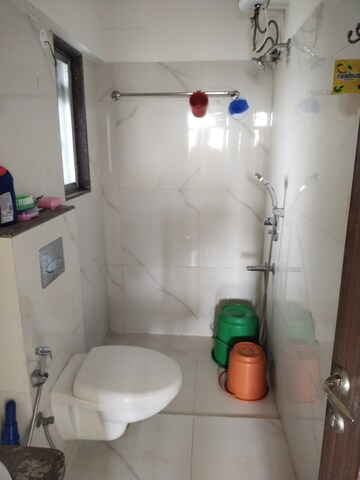 Bathroom in 1 BHK Apartment at RNA NG Royal Park, Kanjurmarg East – for Rent