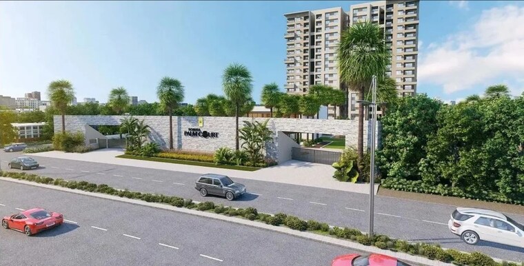 Exterior View, sobha-palm-courts 3 Bedroom 1340 Sq.Ft. Apartment In Kogilu Bangalore 9163498