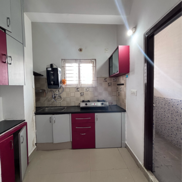 Kitchen in 2 BHK Apartment at Vishnu Homes Kondapur, Whitefields – for Rent