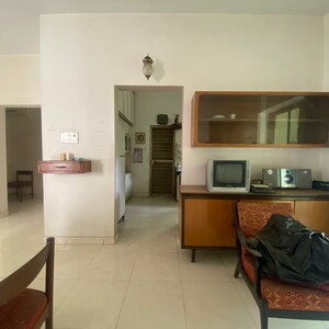 Living Room in 4 BHK Apartment at Gulmohar Park Aundh, Aundh – for Sale