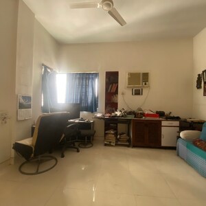 Living Room in 4 BHK Apartment at Gulmohar Park Aundh, Aundh – for Sale