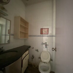 Bathroom in 4 BHK Apartment at Gulmohar Park Aundh, Aundh – for Sale