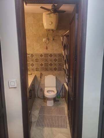 Bathroom in 3 BHK Builder Floor at DLF Atria, Dlf Phase ii – for Rent