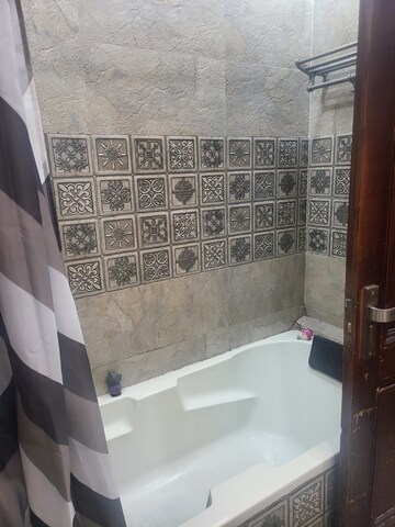 Bathroom in 3 BHK Builder Floor at DLF Atria, Dlf Phase ii – for Rent