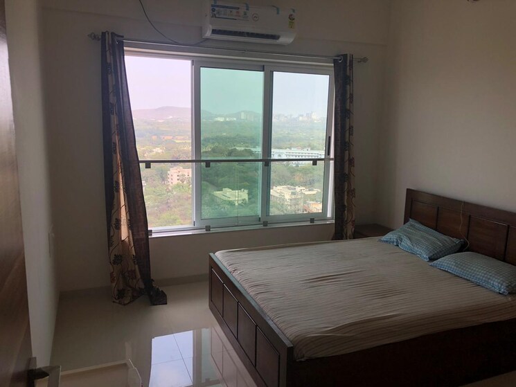 Bedroom, romell-aether 2 Bedroom 709 Sq.Ft. Apartment In Goregaon East Mumbai 9163606