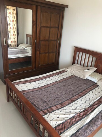 Bedroom in 2 BHK Apartment at Romell Aether, Goregaon East – for Sale