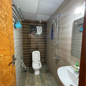 Bathroom in 2 BHK Apartment at Happy Homes Kondapur, Sriram Nagar – for Rent
