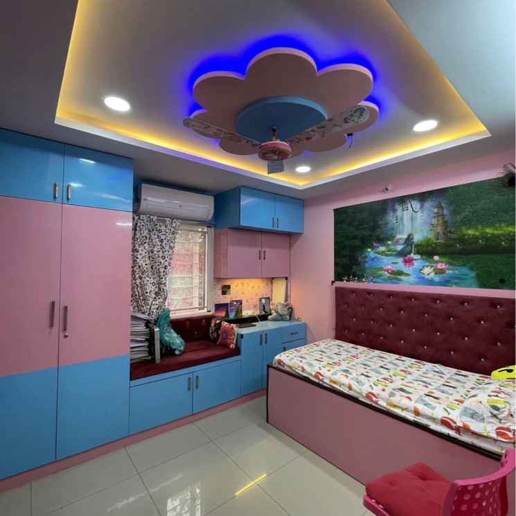 Bedroom, happy-homes-kondapur 2 Bedroom 1250 Sq.Ft. Apartment In Sriram Nagar Hyderabad 9163632