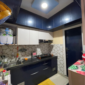 Kitchen in 2 BHK Apartment at Happy Homes Kondapur, Sriram Nagar – for Rent