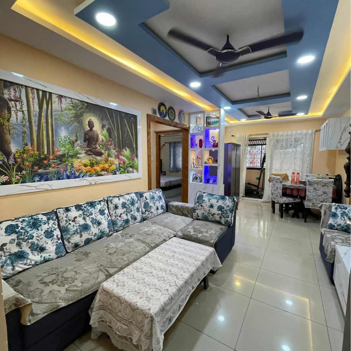 2 BHK + Pooja Room,Servant Room,Study Room Apartment For Rent in Happy Homes Kondapur
