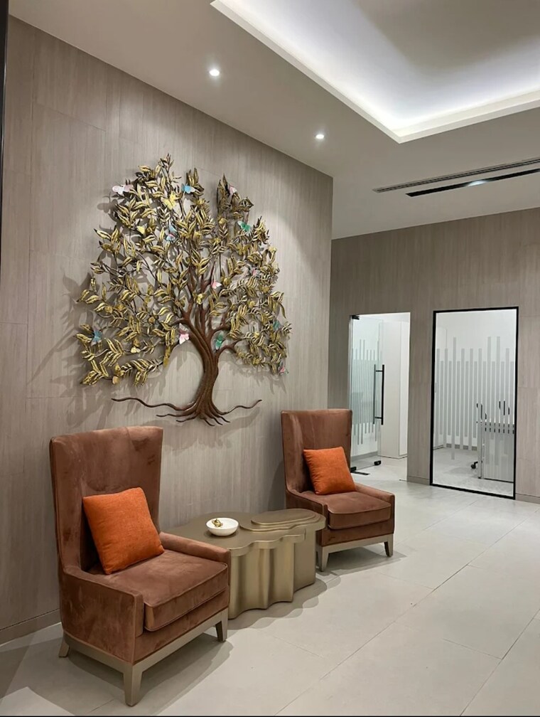 Living Room, oxirich-chintamani 3 Bedroom 1845 Sq.Ft. Apartment In Sector 103 Gurgaon 9163638
