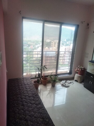 Living Room in 2 BHK Apartment at Hubtown Greenwoods, Vartak Nagar – for Sale