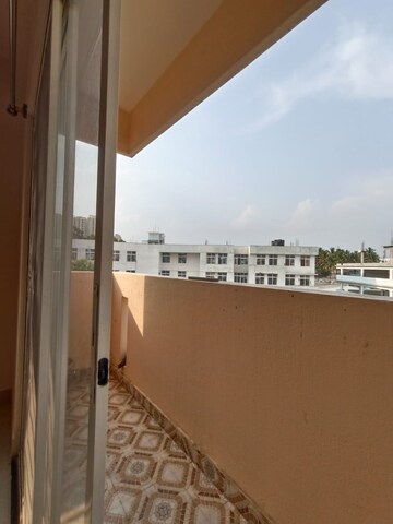 Balcony in 1 BHK Builder Floor at Singasandra – for Rent