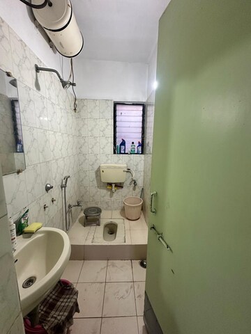 Bathroom in 1 BHK Apartment at Oxford Elegance Apartment Condominium, Wanowrie – for Rent