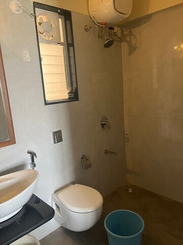 Bathroom in 1 BHK Apartment at Nyati Era, Dhanori – for Rent