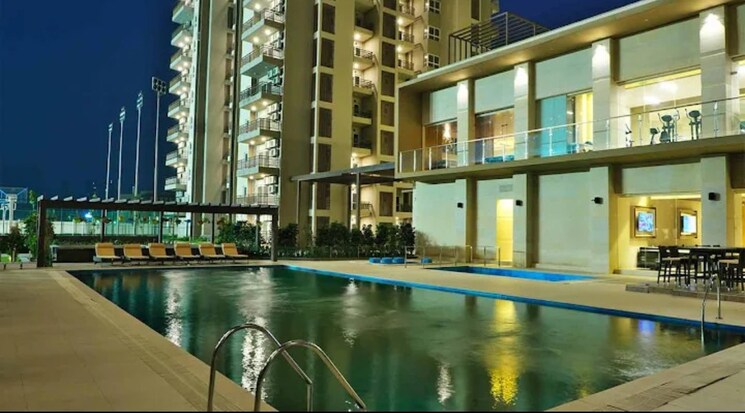 Swimming Pool, adani-m2k-oyster-grande 4 Bedroom 3198 Sq.Ft. Apartment In Sector 102 Gurgaon 9163765
