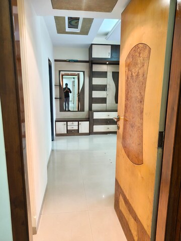 Building Lobby in 3 BHK Apartment at Dhruv Heights, Malad East – for Rent