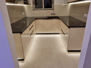 Kitchen in 3 BHK Apartment at Pramuk MM Meridian, Jayanagar – for Rent