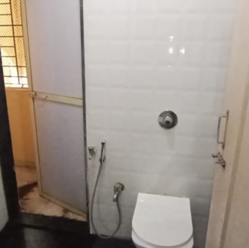 Bathroom in 2 BHK Apartment at Siddhi Highland Gardens, Yashaswi Nagar – for Rent