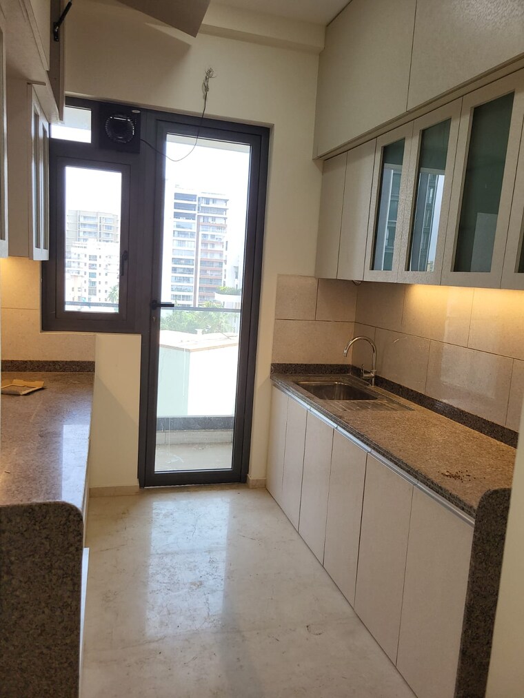 Kitchen, radius-residency-and-anand-bhuvan 4 Bedroom 1500 Sq.Ft. Apartment In Santacruz West Mumbai 9163838