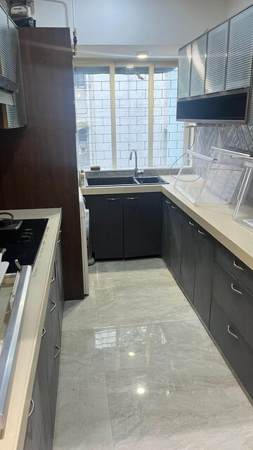Kitchen in 2 BHK Apartment at Silver Mist CHS, Versova – for Rent
