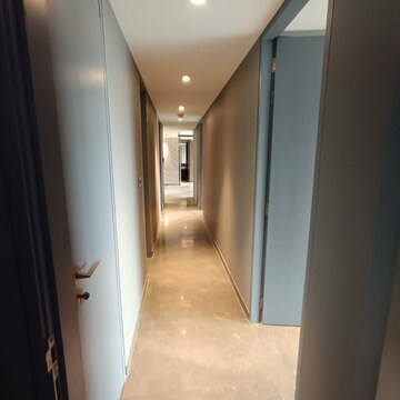 Building Lobby in 4 BHK Apartment at Lodha Trump Tower, Kamala Mill – for Rent
