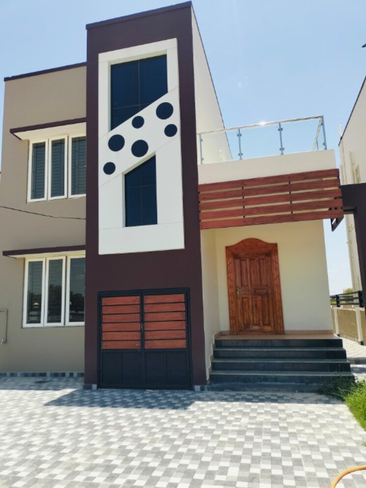 Exterior View, panjappur 3 Bedroom 1412 Sq.Ft. Independent House In Panjappur Trichy 9163867