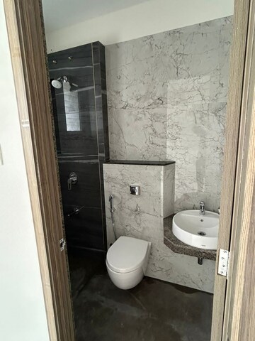 Bathroom in 3 BHK Apartment at Sarsan Nancy Hillview, Baner – for Sale