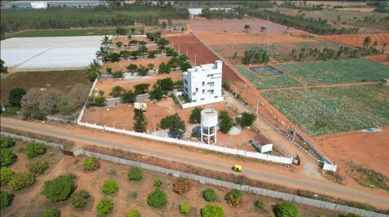 undefined, hoskote malur road  1200 Sq.Ft. Plot In Hoskote Malur Road Bangalore 9163951