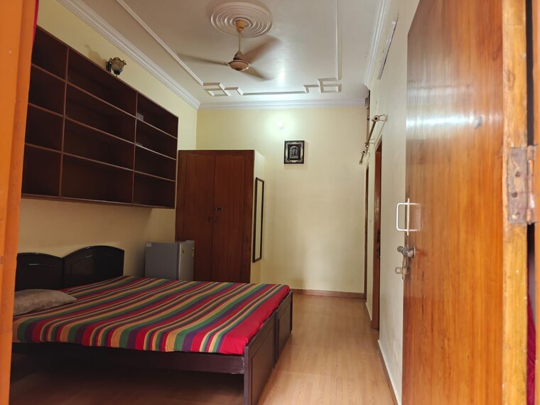 Bedroom, gomti nagar 1 RK 500 Sq.Ft. Builder Floor In Gomti Nagar Lucknow 9164014