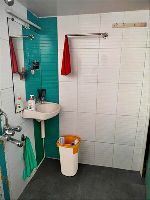 Bathroom in 2 BHK Apartment at Shree Complex Borivali, Borivali West – for Sale
