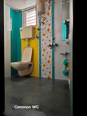 Bathroom in 2 BHK Apartment at Shree Complex Borivali, Borivali West – for Sale