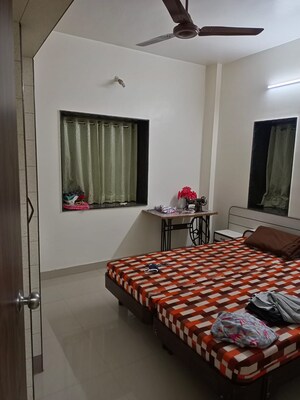 Bedroom in 3 BHK Apartment at Ajanta Palace CHS, Padmavati – for Sale