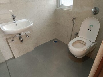 Bathroom in 3 BHK Apartment at Gem Nakshatra, Kokapet – for Rent