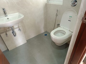 Bathroom in 3 BHK Apartment at Gem Nakshatra, Kokapet – for Rent