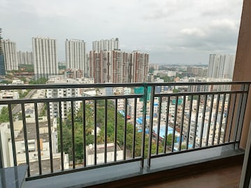 Balcony in 3 BHK Apartment at Gem Nakshatra, Kokapet – for Rent