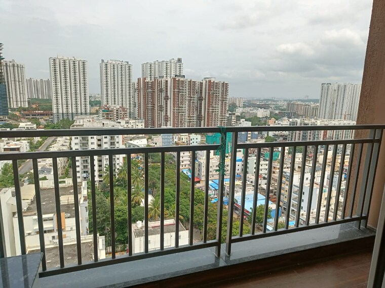 Balcony, gem-nakshatra 3 Bedroom 1820 Sq.Ft. Apartment In Kokapet Hyderabad 9164013
