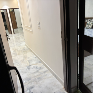 Building Lobby in 3 BHK Apartment at Lajpat Nagar – for Rent