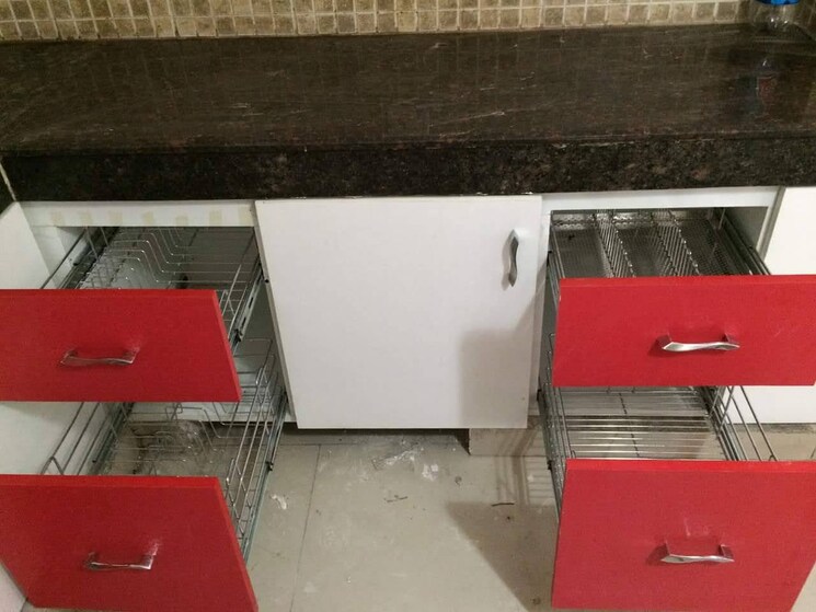 Kitchen, mahagun-mascot 2 Bedroom 1255 Sq.Ft. Apartment In Sain Vihar Ghaziabad 9164115