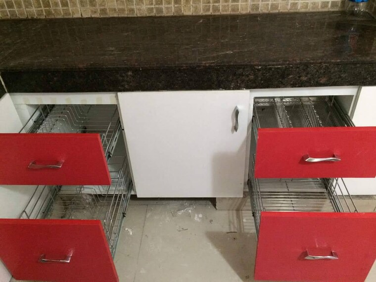 Kitchen, mahagun-mascot 2 Bedroom 1255 Sq.Ft. Apartment In Sain Vihar Ghaziabad 9164115