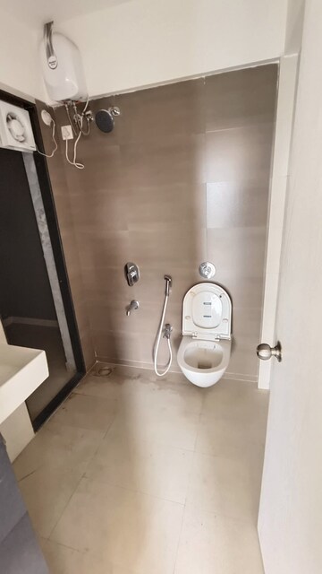 Bathroom in 1 BHK Apartment at Ashar Metro Towers, Vartak Nagar – for Rent