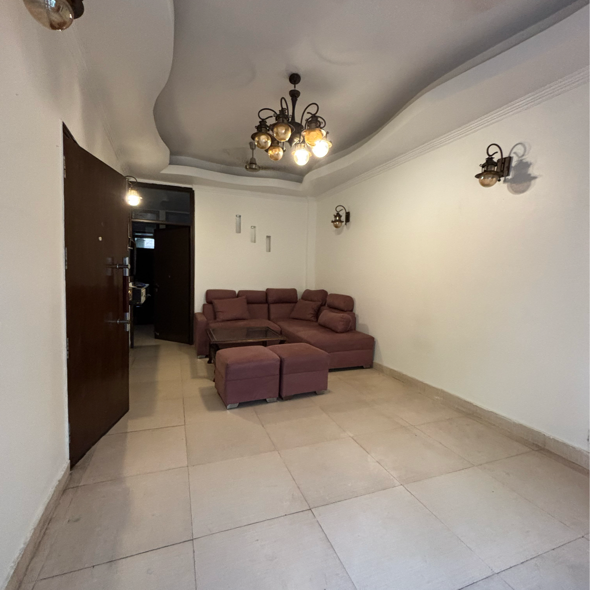 2 BHK + Pooja Room Builder Floor For Rent in Mein Saket