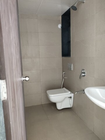 Bathroom in 2 BHK Apartment at Runwal Eirene, Balkum Pada – for Rent