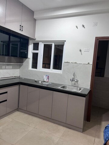 Kitchen in 3.5 BHK Apartment at Prestige Tranquil, Kokapet – for Rent