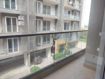 Balcony in 3.5 BHK Builder Floor at Smart World Gems, Sector 89 – for Rent