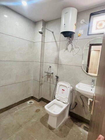 Bathroom in 2 BHK Builder Floor at Saket – for Rent