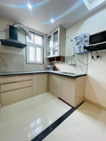 Kitchen in 2 BHK Builder Floor at Saket – for Rent