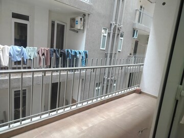 Balcony in 3.5 BHK Builder Floor at Smart World Gems, Sector 89 – for Rent